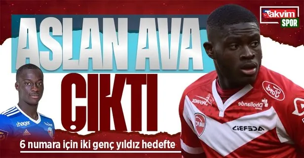 Aslan 6 numara avında! Orta sahaya genç yıldız