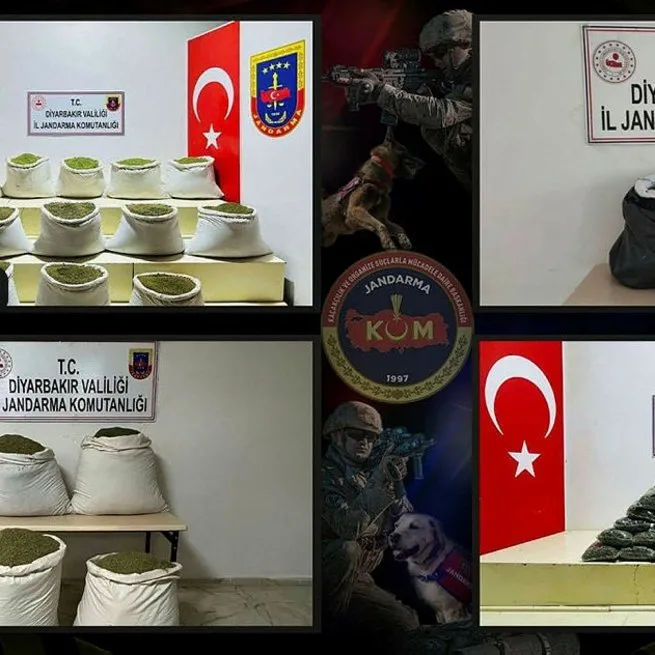 Diyarbakır’da 510 kilo uyuşturucu ele geçirildi