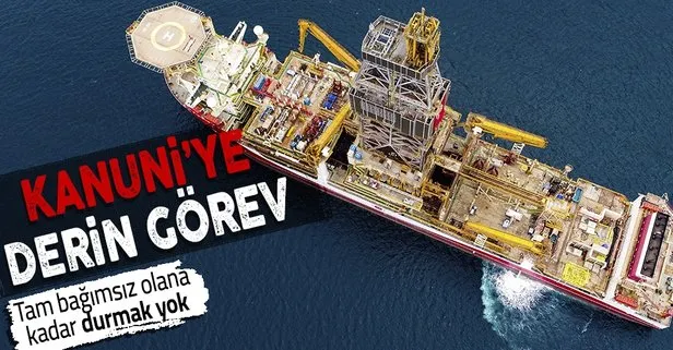 Kanuni sondaj gemisi yeni görevinde
