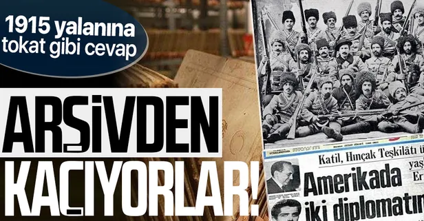 Ermenilerin 1915 yalanına tokat gibi cevap: Arşivleri açalım diyoruz kaçıyorlar