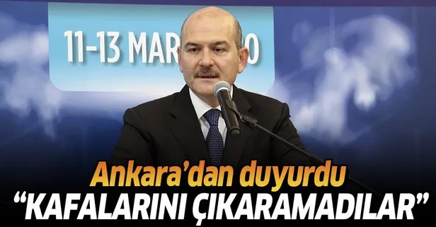 Son dakika: İçişleri Bakanı Süleyman Soylu: 2020’de PKK’yı tamamen bitirmek için bütün riskimizi ortaya koyacağız