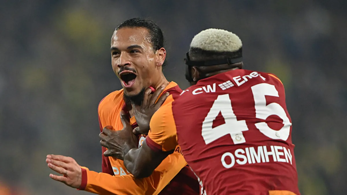 Leroy Sane 5 hafta sonra derbide attı