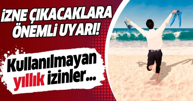İzin hakkı yanmaz