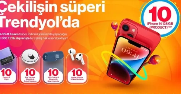 9 ARALIK 2022 TRENDYOL ÇEKİLİŞ SONUÇLARI! Trendyol çekilişi İSİM LİSTESİ! Iphone 14, robot süpürge, İstanbul, Ankara, Niğde...