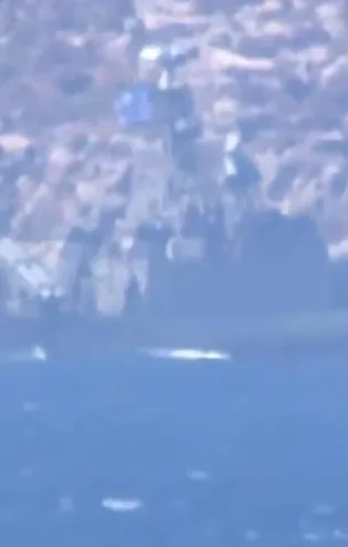 Son dakika: Meis Adası'nda Yunan provokasyonu! Askeri hareketlilik böyle görüntülendi