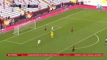 Antalyaspor 0-1 Gençlerbirliği | ÖZET İZLE