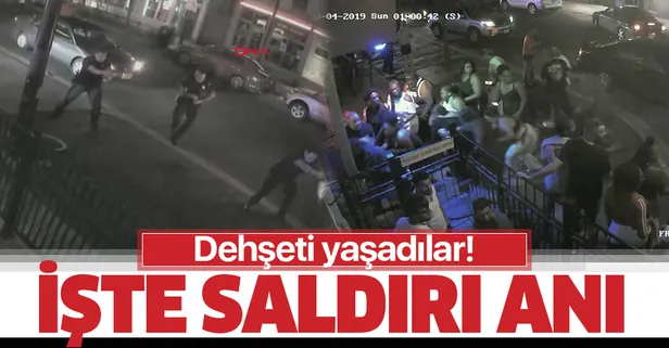 Ohio’da düzenlenen silahlı saldırının görüntüleri yayınlandı