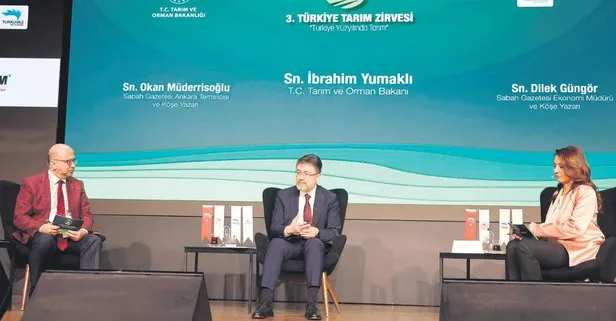 Turkuvaz Medya Merkezi’nde Türkiye Tarım Zirvesi! Bakan İbrahim Yumaklı: ‘Fahiş fiyatta sektörlerin üzerine gideceğiz, müsamaha göstermeyeceğiz