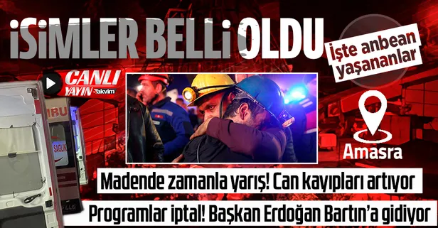 Bartın'da maden ocağında patlama meydana geldi! Yer altında kalan işçileri kurtarma çalışmaları sürüyor