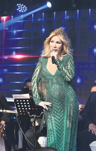 Seda Sayan yeşillendi