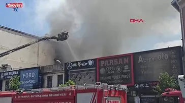 Kadosan Sanayi Sitesi’nde yangın!