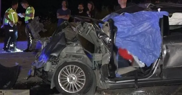 Bursa’da korkunç kaza! ’U’ dönüşü yapan TIR’la otomobil çarpıştı: 2 ölü, 2 ağır yaralı