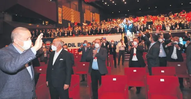 Başkan Recep Tayyip Erdoğan, Memur-Sen Büyük Türkiye Buluşması’nda önemli mesajlar verdi