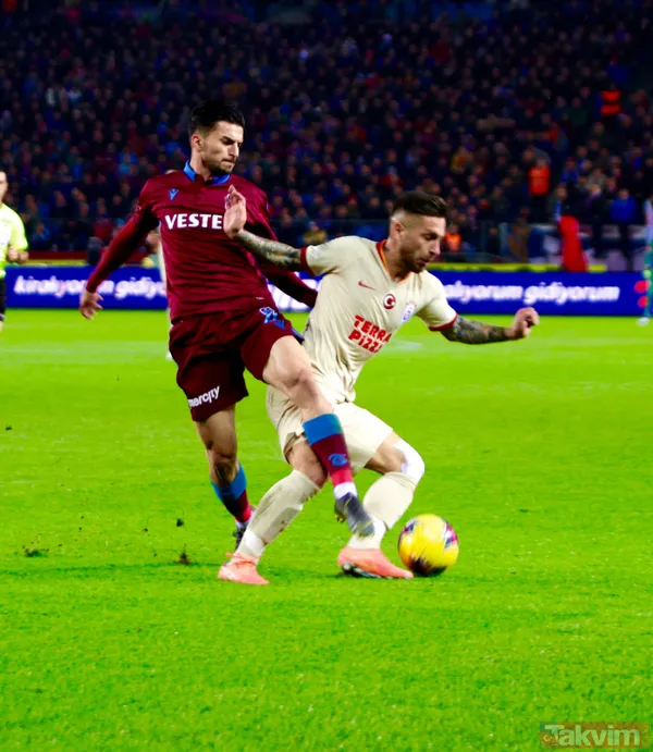 Trabzonspor Galatasaray karşılaşması nefes kesti! İşte maçtan kareler... - 15