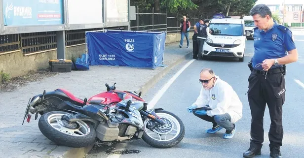 Kahreden haber! Motoruyla aşırı hız yapan Eda hayatını kaybetti!