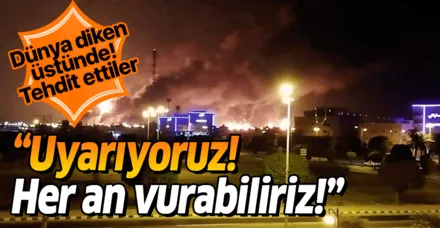 Dünya diken üstünde! "Uyarıyoruz! Her an vurabiliriz"