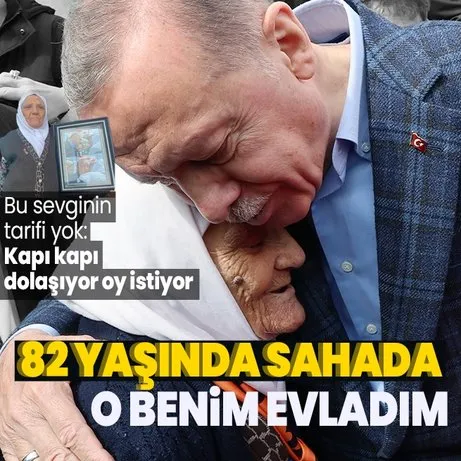 82 yaşındaki Saliha Gündüz’ün Başkan Erdoğan sevgisi: Bu sefer sandıklar patlayacak