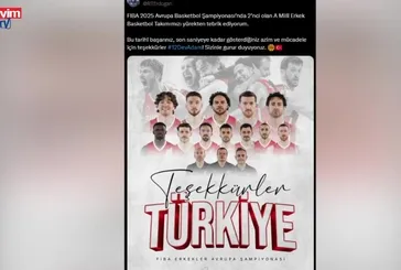 Başkan Erdoğan'dan 12 Dev Adam'a tebrik