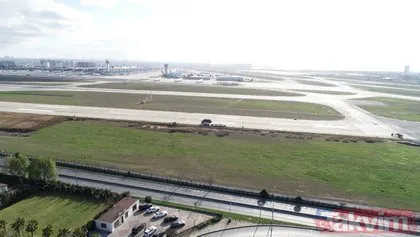 Başkan Erdoğan talimatı vermişti! Atatürk Havalimanı’ndaki hastane inşaat çalışmaları havadan görüntülendi