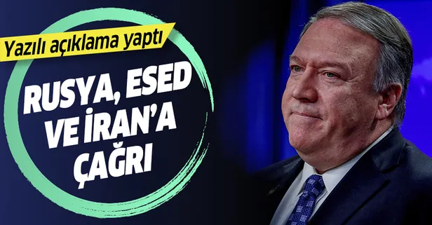 Son dakika: ABD'den İdlib'deki saldırılar dolayısıyla Rusya, İran ve Esed rejimine kınama