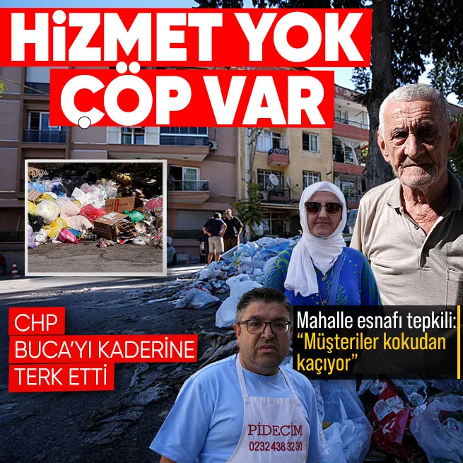 İzmir Buca’da çöp krizi büyüyor: Vatandaşlar CHPli belediyeye sert tepki gösterdi!