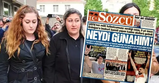 Yalan dolan SÖZCÜ! 'Bozkurt' istismarı 'tutanak'la çöktü... Başkan Erdoğan'a bela okuyan kadını manşete taşıdılar