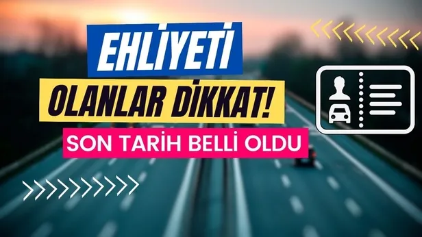A-B-C-D-E-F sınıf ehliyeti olanlar için son tarih duyuruldu! İşlemlerini yapmayanlar %334 kata kadar...