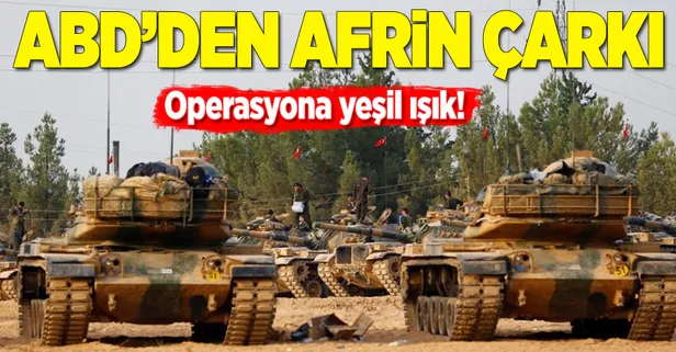 ABD Türkiye'ye yeşil ışık yaktı!