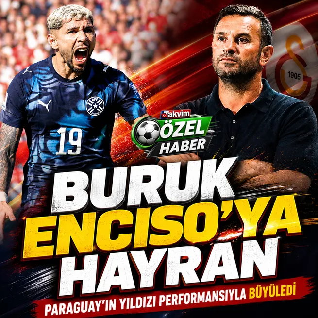 Paraguay’ın yıldızı Julio Enciso performansıyla Okan Buruk’u büyüledi