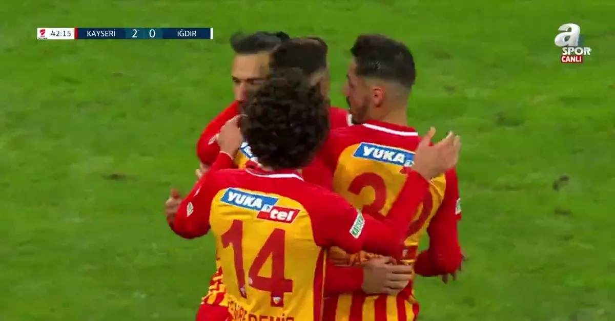 Kayserispor 2-0 Iğdır FK | Gökhan Sazdağı