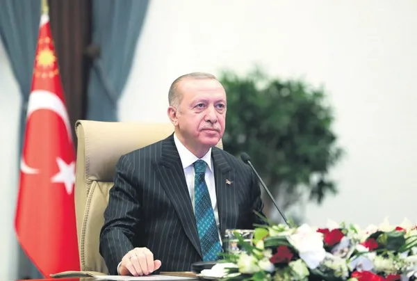 Akkuyu Nükleer Santrali'nin 3. reaktörünün temelini Başkan Erdoğan ve Putin video konferans yöntemiyle birlikte attı-1