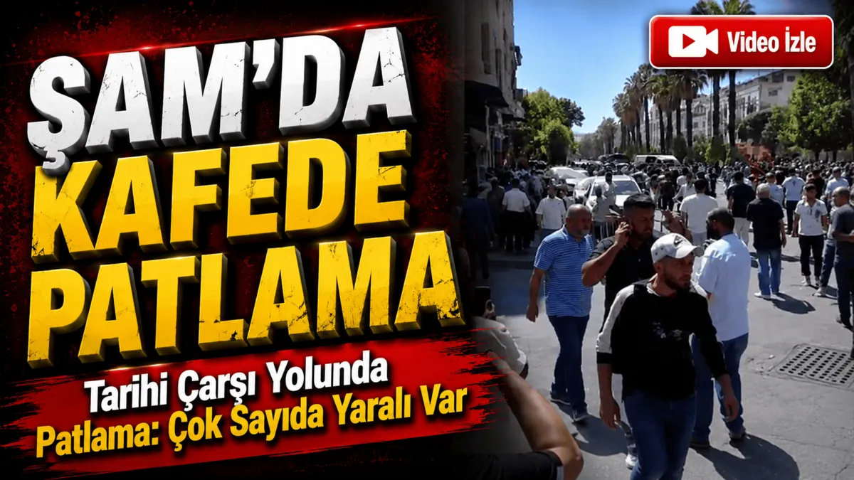 Şam’ın merkezinde şiddetli patlama!