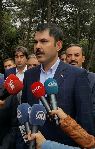 Çevre ve Şehircilik Bakanı Murat Kurum Millet Bahçeleri'ni gezdi