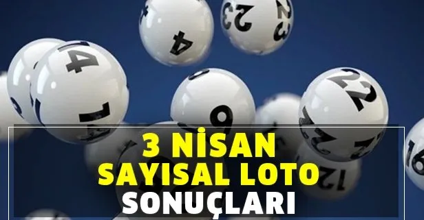 1 Nisan Sayısal Loto çekiliş sonuçları açıklandı!