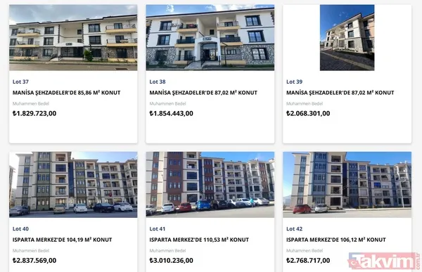 346 Taşınmaz Açık Artırma İle Satışta Toki Tarafından Yapılan Açıklamaya Göre, 7-8 Ocak 2025 Tarihlerinde 346 Taşınmaz Açık Artırma Usulüyle Satışa Sunulacak...