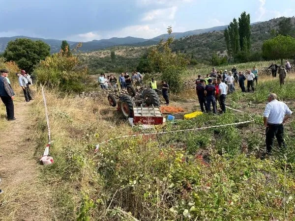 Balıkesir'de feci son! Traktör devrildi, amca-yeğen öldü, 2 kişi yaralandı-2