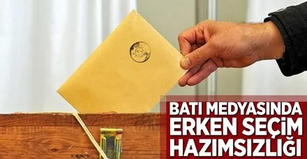 Batı medyası bayağı üzgün