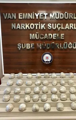 Van’da 47 kilo eroin ele geçirildi