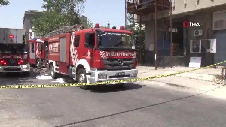 Beylikdüzü’nde korkutan fabrikaya yangını