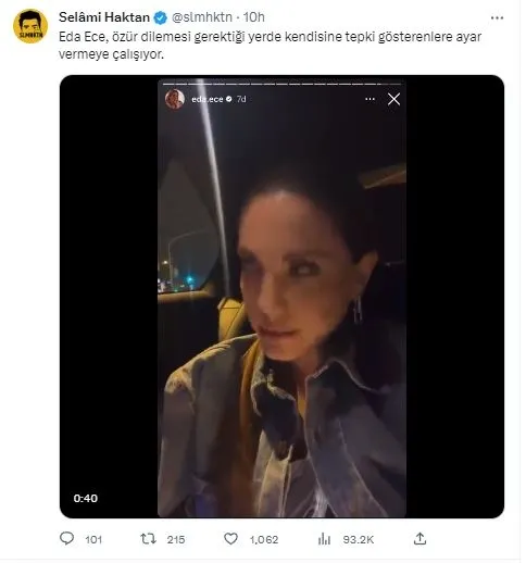 Rezillik! Sözde oyuncu Eda Ece, Başkan Erdoğan'a oy veren depremzedeleri hedef aldı! Tepkiler çığ gibi büyüdü-17