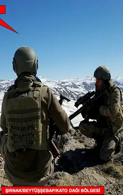 Mehmetçik, Kato dağını PKK'dan temizliyor