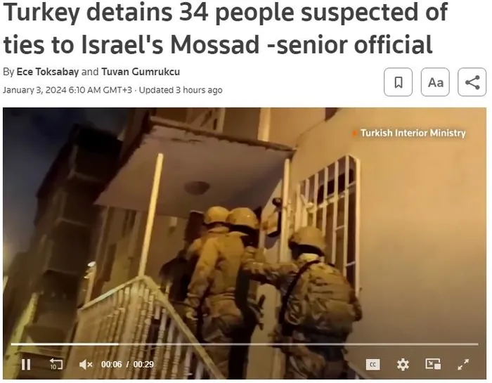 İsrail basını Türkiye'nin Mossad'a operasyonunu Başkan Erdoğan'ın sözleriyle duyurdu-12