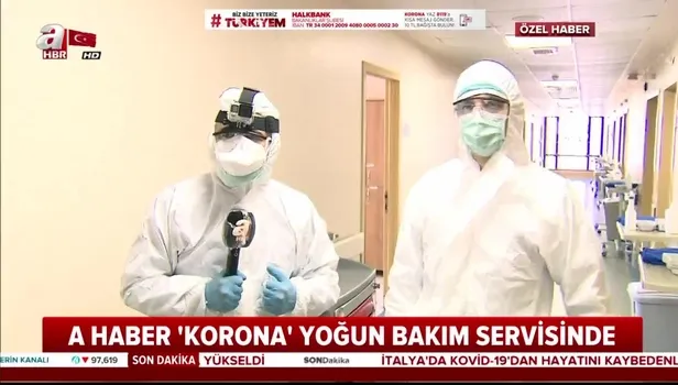 A Haber koronavirüs yoğun bakımına girdi! Korona tedavisi nasıl yapılıyor?