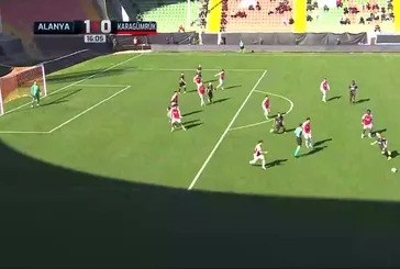 Gol: Hadergjonaj | Alanyaspor 1-0 Karagümrük!
