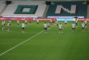 İspanya Türkiye maçına hazır