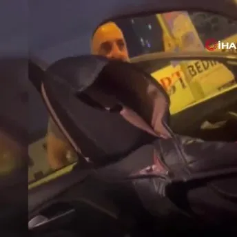 İstanbul’da taksici dehşeti kamerada: Ücret karşılığı birlikteliği kabul etmeyen kızlara küfür etti