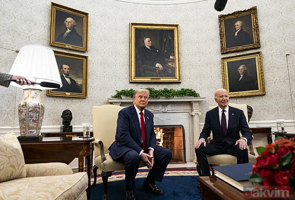 Donald Trump yeniden Beyaz Saray'da! Biden ile görüştüler: Sorunsuz bir geçiş olacak - 14