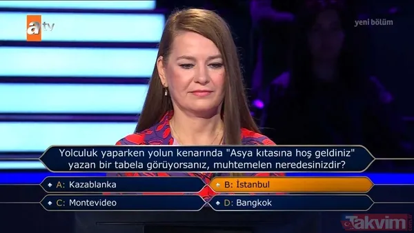 Kenan İmirzalıoğlu sordu, Kim Milyoner Olmak İster'de Yeşilçam rüzgarı esti! Neşeli Günler, Münir Özkul ve Adile Naşit... - 41