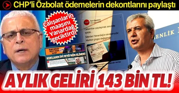 Özbolat, Yanardağ'a verdiği maaşın dekontlarını yayınladı