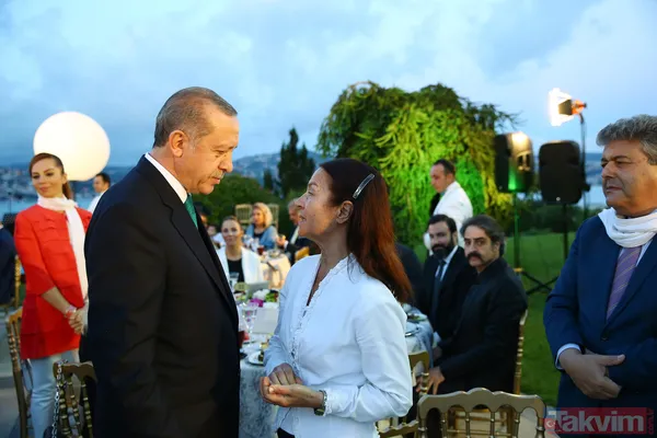 Cumhurbaşkanı Erdoğan İstanbul'da sanatçı ve sporcularla iftar yaptı - 13